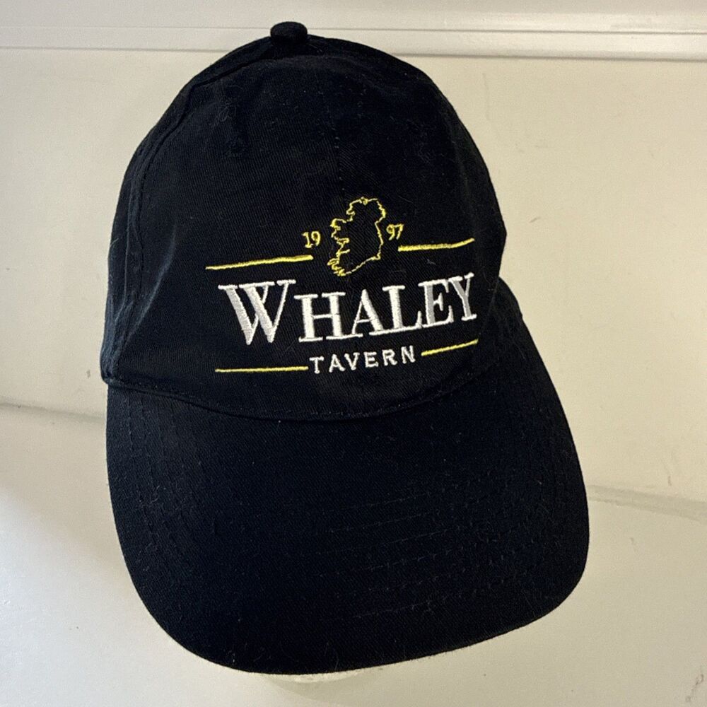 Whaley Tavern 1997 Black Gold Dad Cap Hat South Carolina Pub Restaurant
